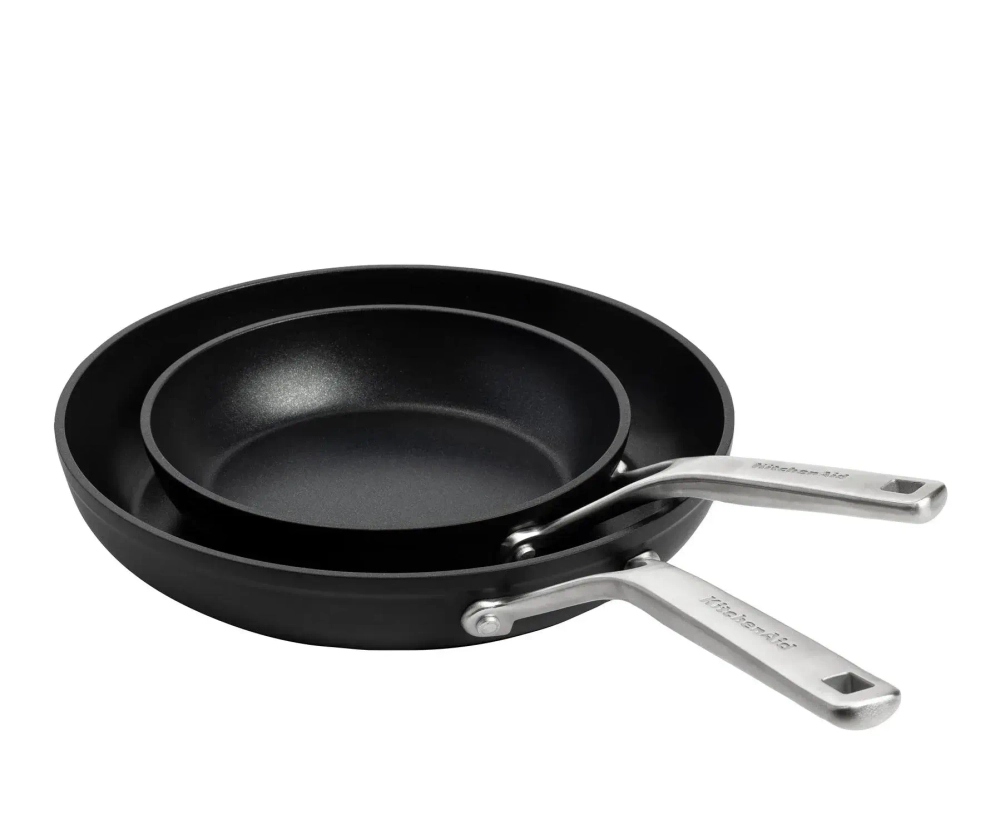 KitchenAid Набор из 2 кованых закаленных сковородок 20+28см.