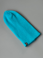 Шапка вязаная весенняя/осенняя МУЛА (Бирюза)