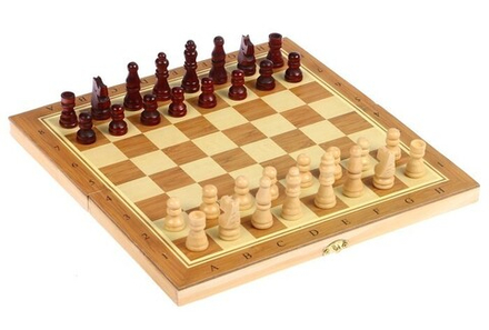 Настольная игра "Шахматы-шашки-нарды "Тахап" 3 в 1