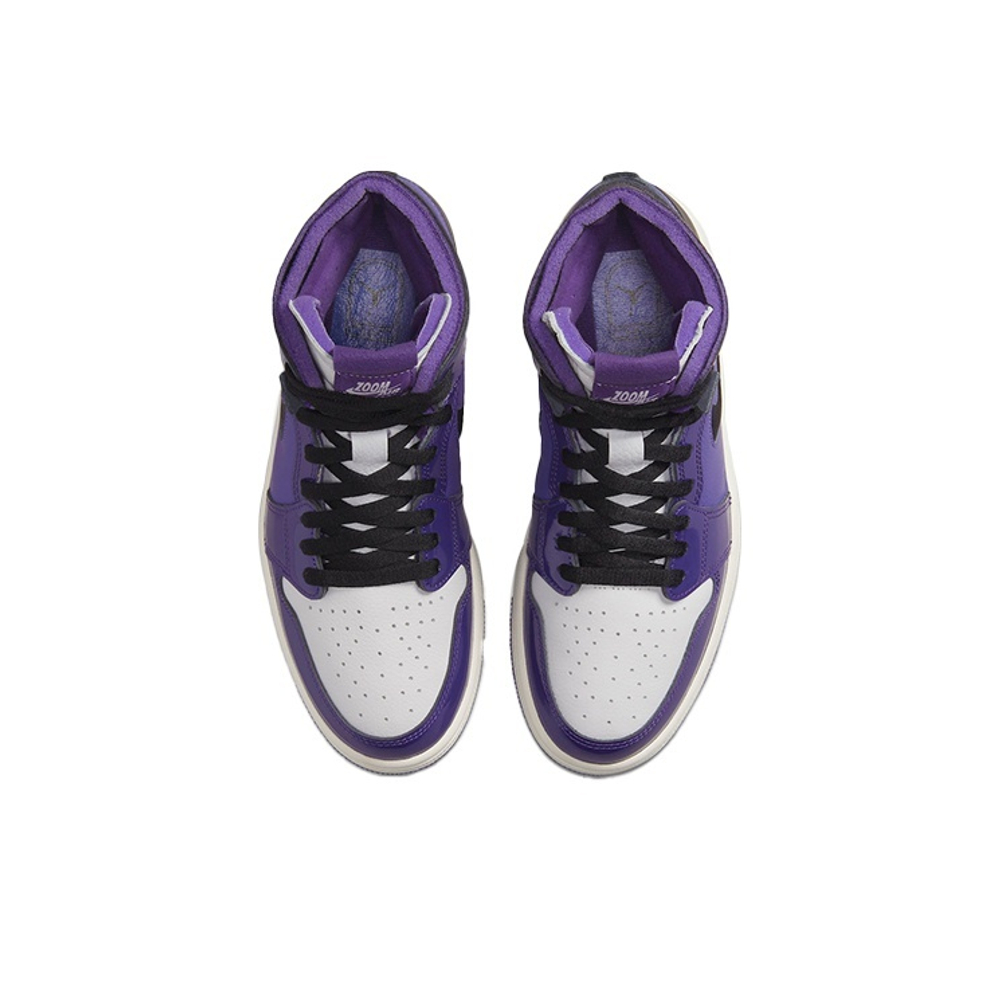 Кроссовки Air Jordan 1 Zoom Comfort Court Purple Patent
