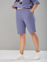 Шорты Нф-101Х/серофиолетовый