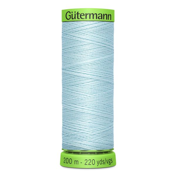 Нитки для тонких тканей Gutermann Extra Fine 150 (200 метров), 5 кат. | 194 пастельно-голубой