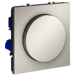 Светорегулятор встраиваемый VOLTUM S70 поворотно-нажимной 600 Вт, (кашемир)