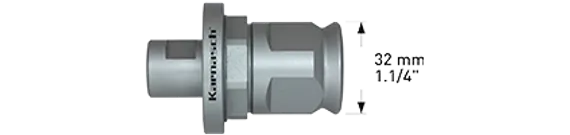 Коронка с твердосплавными напайками Karnasch Power-Max 20 Ø14×30 мм, арт. 20.1015A-014