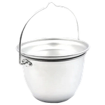 Котелок Следопыт Костровой PF-CWS-P116  9л Конический Алюм.