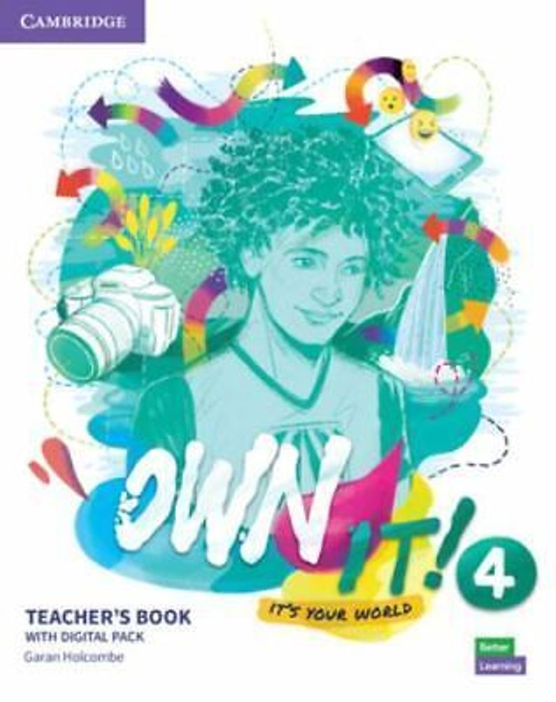Own it! 4 Teacher&#39;s Book with Digital Resource Pack !! КНИГА ДЛЯ УЧИТЕЛЯ!!