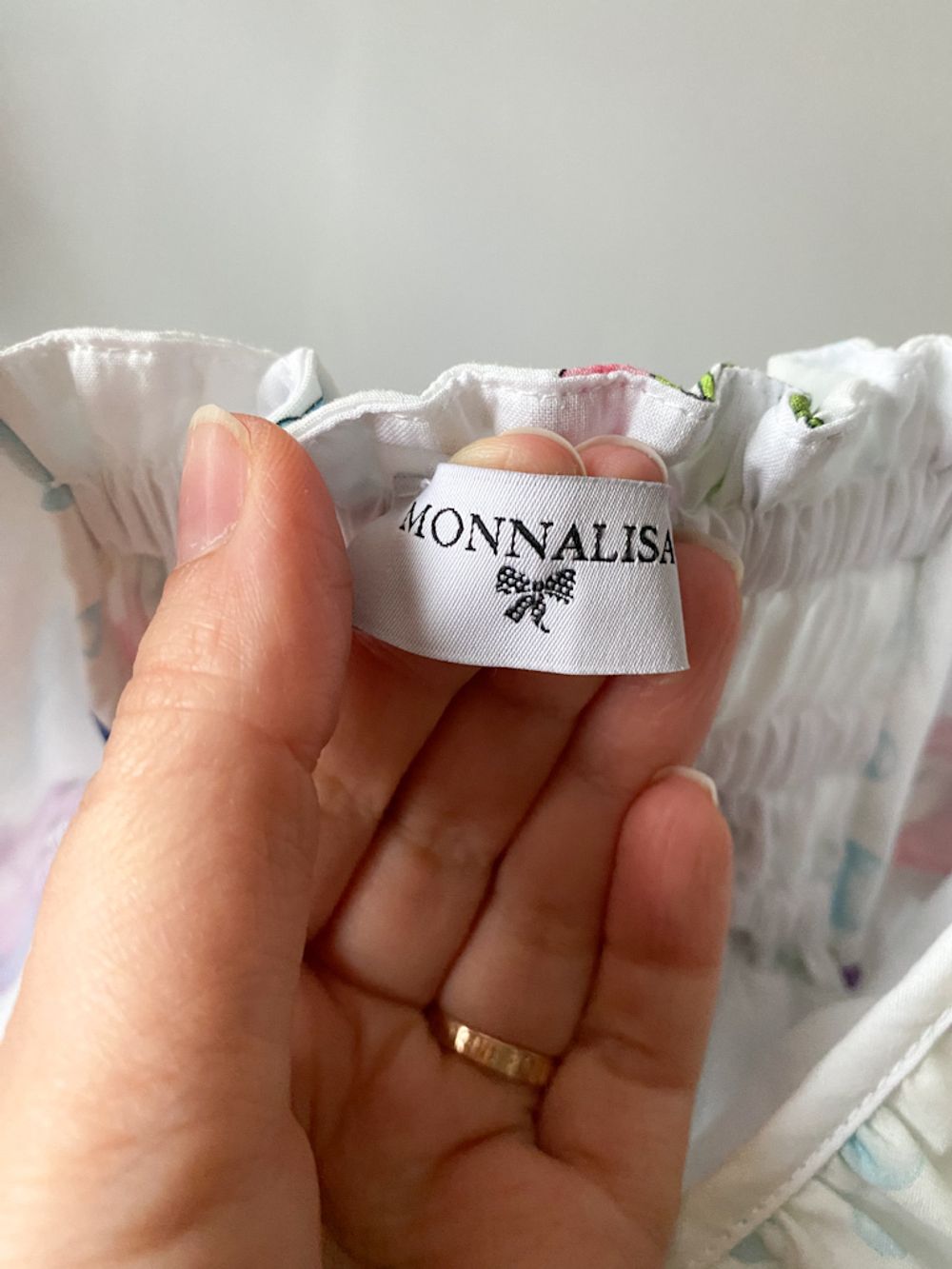 Хлопковое платье Monnalisa, 140