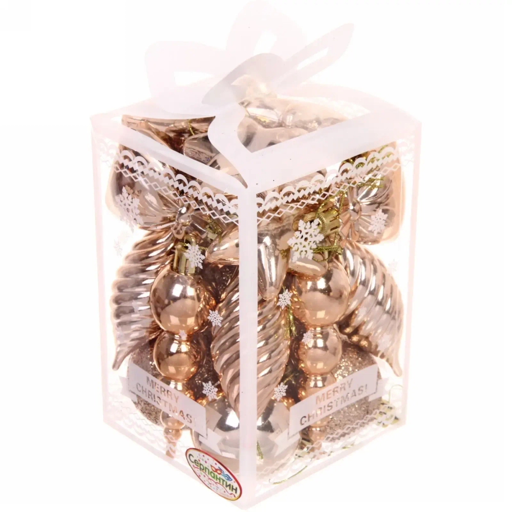 Набор украшений «Карнавал» (21 предмет), шампань