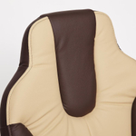 NEO-2 Кресло (кожзам коричневый/бежевый)