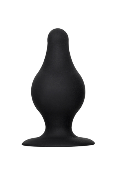 Анальная втулка Erotist Spade S, сайлекспан, чёрный, 8 см