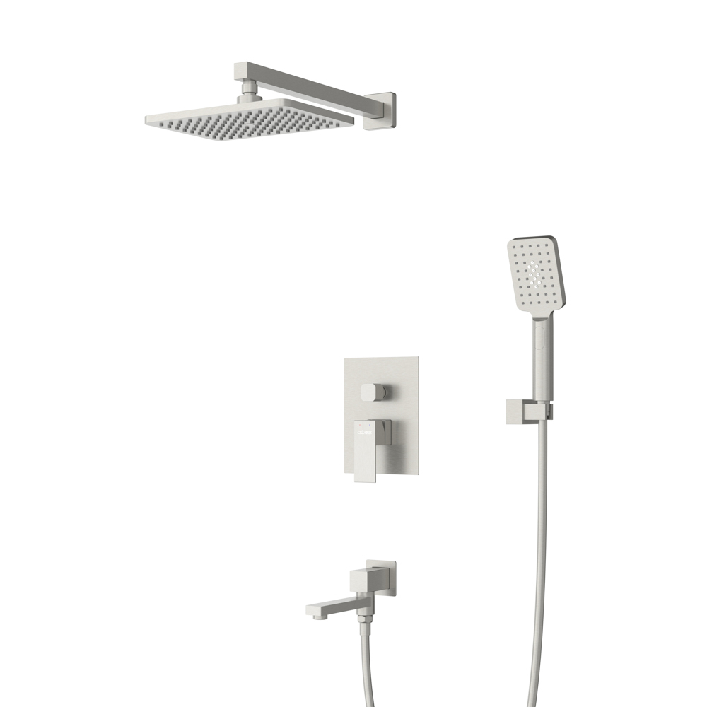 Душевой набор встроенного монтажа с поворотным изливом Cezares SLIDER-VDSET-IN