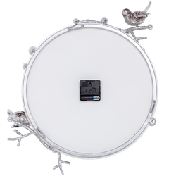 Часы настенные Терра Серебро