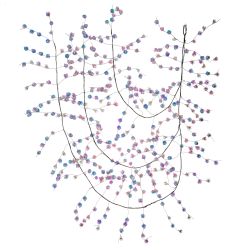 GAEM Изделие декоративное "Гирлянда", L40 W1 H124 см