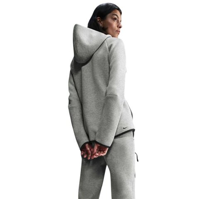 Баскетбольная женская толстовка Nike Sportswear Tech Fleece Windrunner Sweatshirt Gray