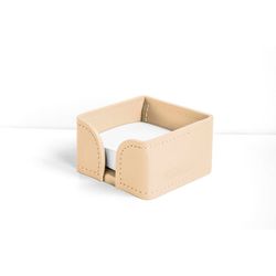 Лоток для блока бумаги из двухслойной кожи Cuoietto 100*100*60 (TBC100-100-60) 7