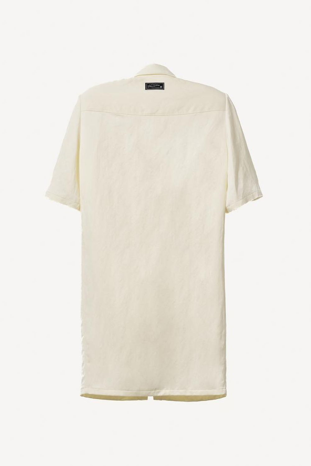 ZARA X WILLY CHAVARRIA ПЛАТЬЕ-РУБАШКА, ЭКРЮ