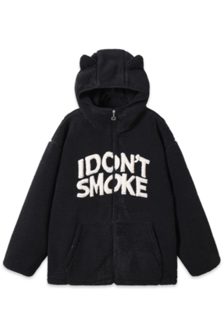 Шерповая куртка DONSMOKE "Kawaii Hood" Sherpa Jacket