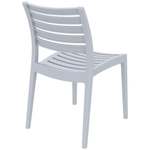 Стул пластиковый Siesta Contract Ares, серебристый