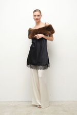 Комбинация с кружевом