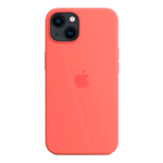 Силиконовый чехол с поддержкой MagSafe Apple Silicone Case для iPhone 13 mini, Pink Pomelo (Розовый помело)