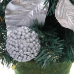 Елка в горшке «Зима» 40 см, Серебро