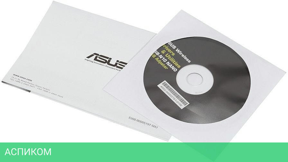 Wi-Fi адаптер ASUS USB-N10 NANO