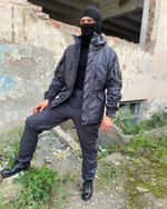 Горка 6 фантом флис / осень-зима / чёрный