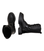 Кожаные ботильоны ankle Karl Lagerfeld Kids - черный(Z19112)