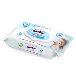 Салфетки влажные YokoSun детские 64шт