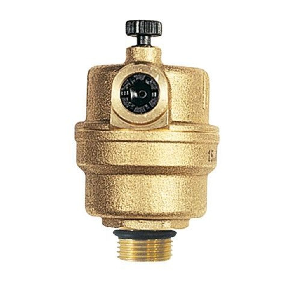 Воздухоотводчик автоматический боковой выпуск WATTS MICROVENT MKV 15 R 1/2* (с запорным клапаном R)