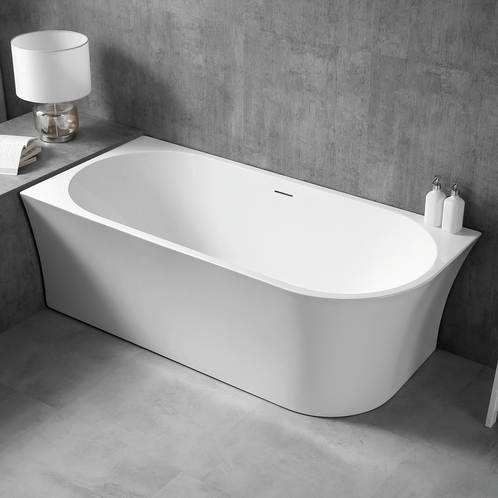 Акриловая ванна ABBER AB9257-1.7 L белая