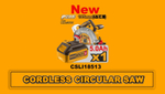 Аккумуляторная циркулярная пила INGCO CSLI18513 INDUSTRIAL 20 В 185 мм 1x5 Ач