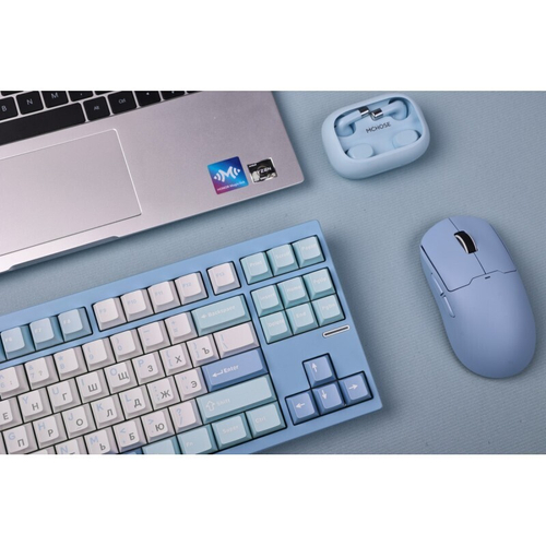 Беспроводная механическая клавиатура MCHOSE GX87 Lite, синий (GX87-BNS-ML)