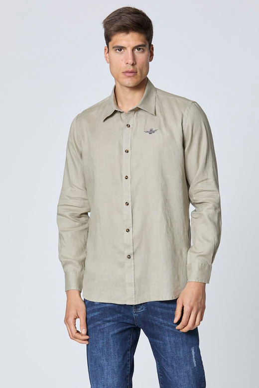 Рубашка изо льна