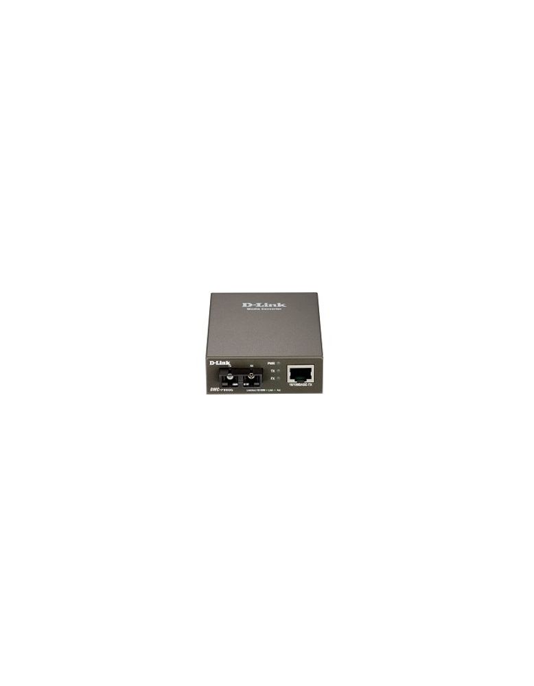 D-Link DMC-F60SC/B1A Медиаконвертер с 1 портом 10/100Base-TX и 1 портом 100Base-FX с разъемом SC для одномодового оптического кабеля (до 60 км)
