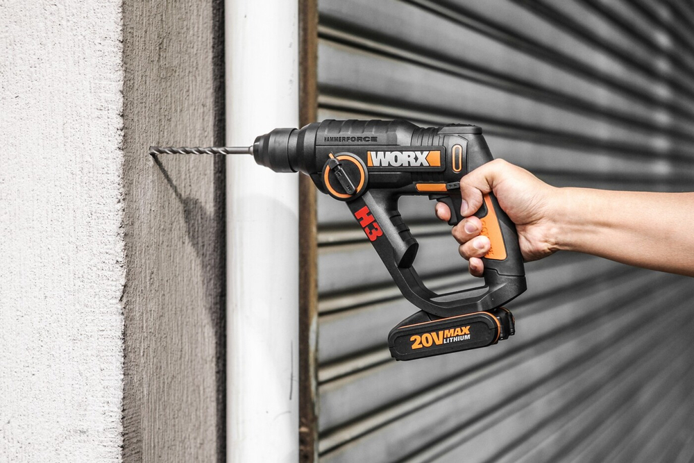Перфоратор аккумуляторный WORX WX390.9