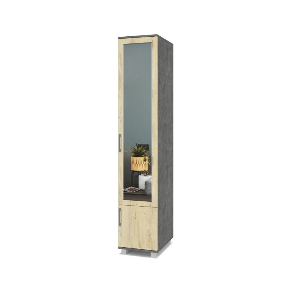 Пенал двухстворчатый "Ева" Е12, ЛДСП, MODERN