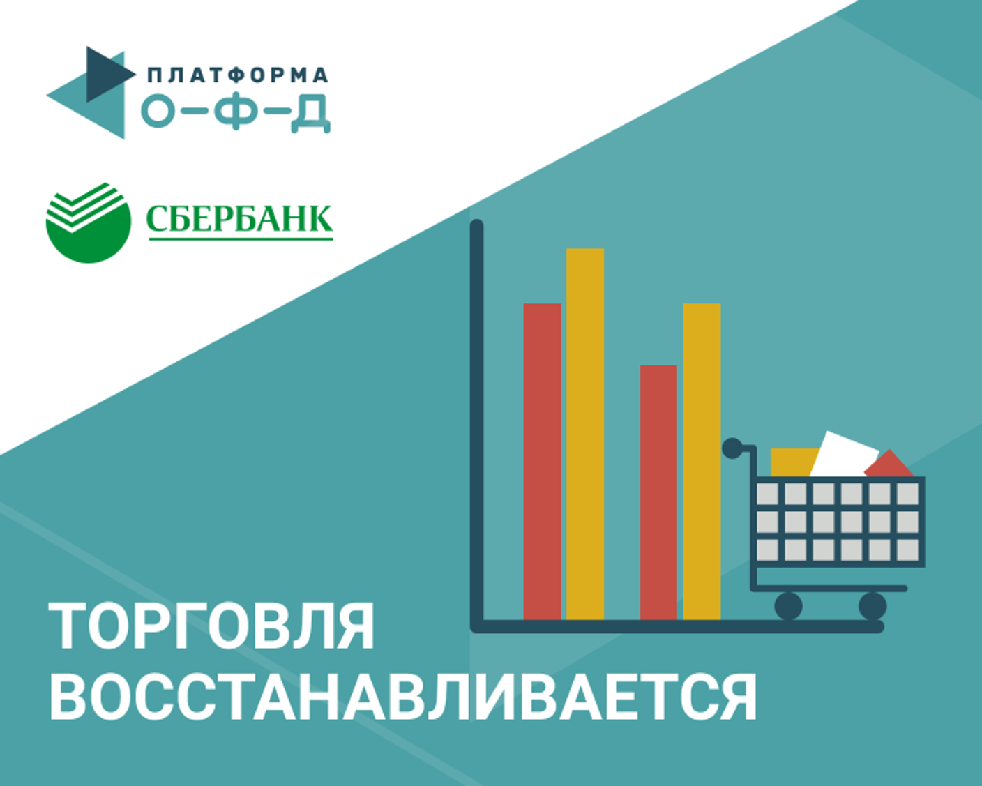 Сбербанк и «Платформа ОФД»: торговля начала восстанавливаться