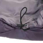 Спальник одеяло с капюшоном 220*85см 2000гр серо-зелёный +0С