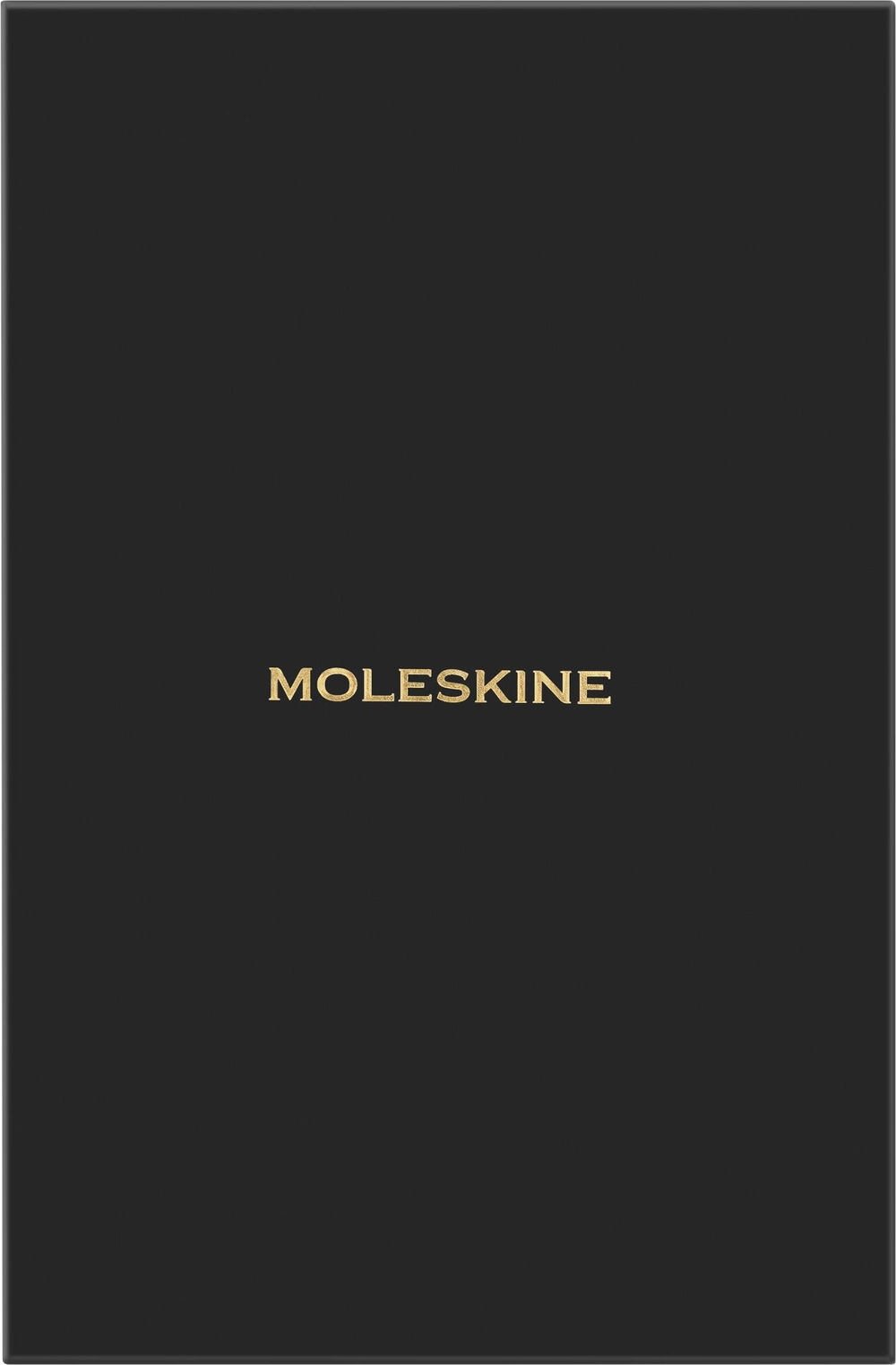 Еженедельник 2026 Moleskine Precious & Ethical MAMBA 13х21см обложка экокожа, черный в подарочной коробке
