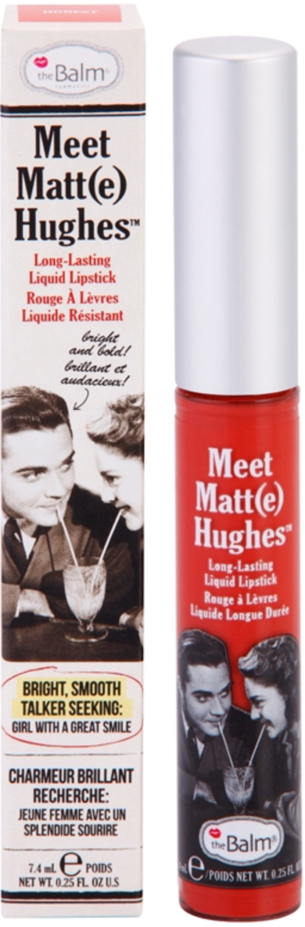 theBalm Meet Matt(e) Hughes Long Lasting Liquid Lipstick - Долговременная жидкая помада оттенок Honest, 7 ml