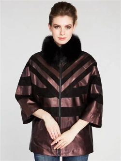 Куртка женская из натуральной кожи