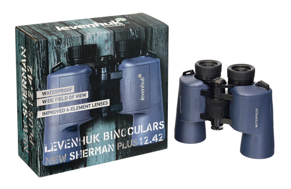 Бинокль Levenhuk New Sherman PLUS 12x42