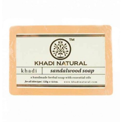 Мыло ручной работы Сандал Khadi natural