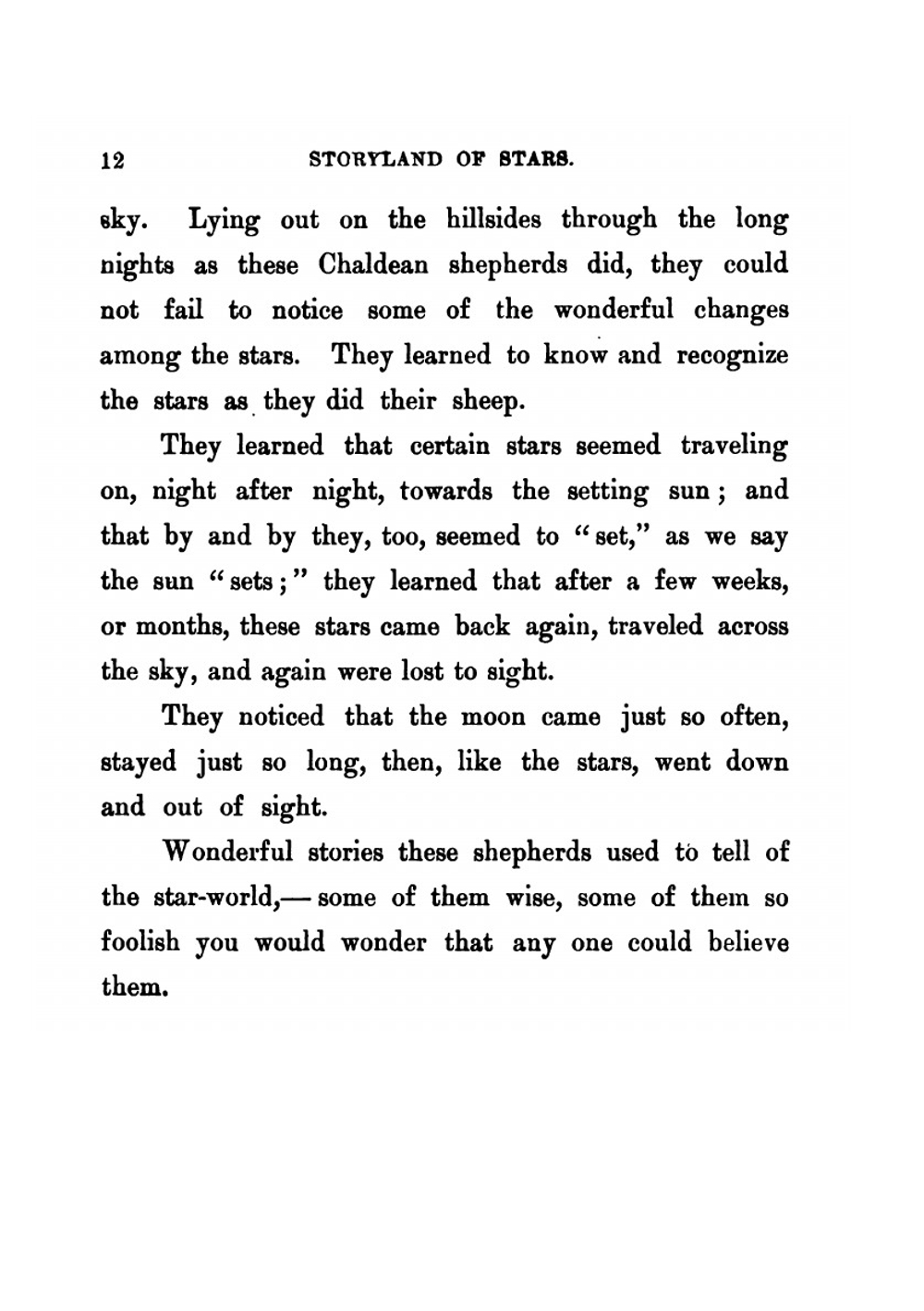 The Storyland of Stars | Mara Louise Pratt Chadwick