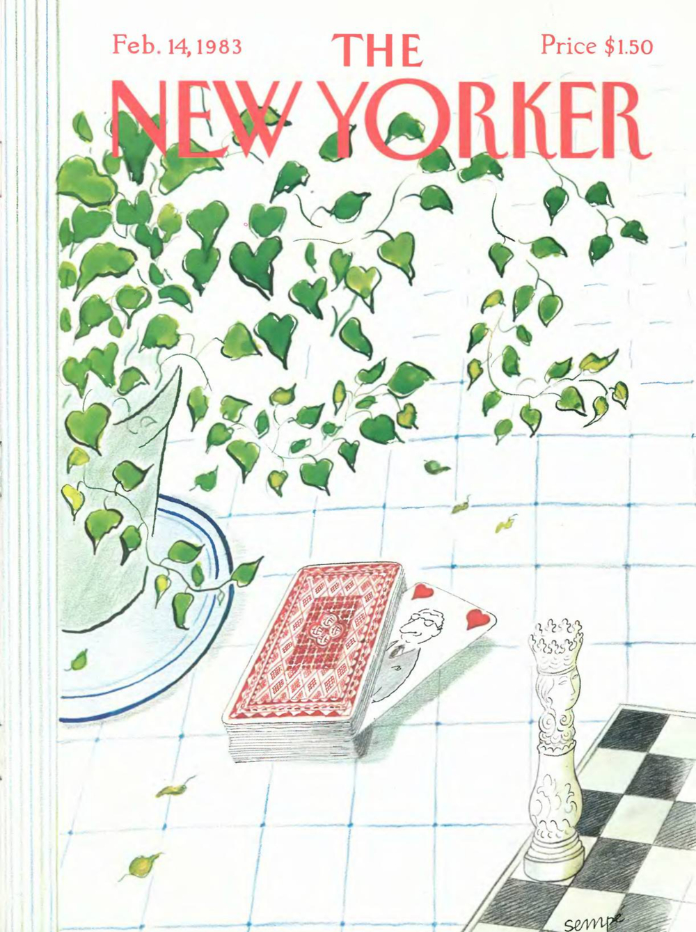 Журнал The New Yorker 14-02-1983