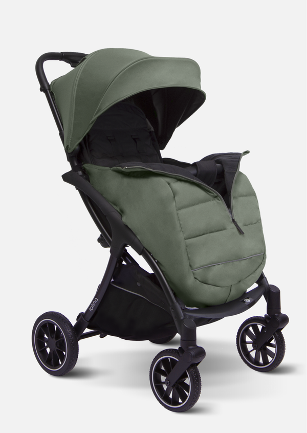 Peppy Коляска прогулочная Latina (forest green) зеленая