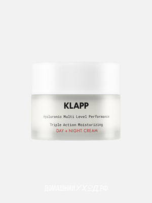 Увлажняющий крем День-Ночь Day-night cream, Hyaluronic Multi Level Performance, Klapp, 50 мл