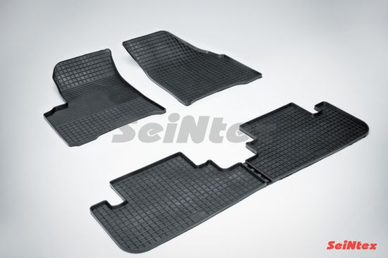 Резиновые коврики в салон Chevrolet Rezzo (2004-2010) "Сетка"