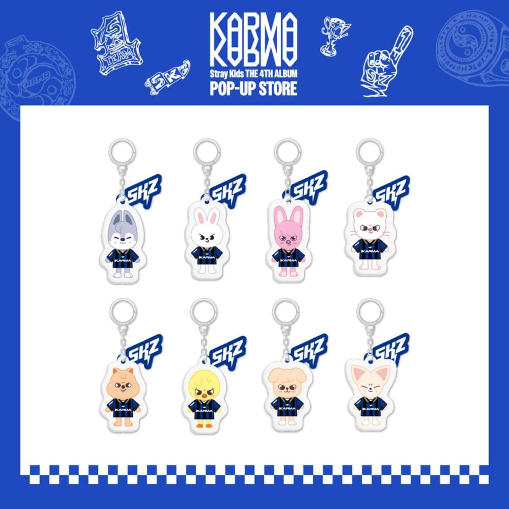Брелок Stray Kids - POP-UP 'KARMA' SKZOO YINYANG KEYRING